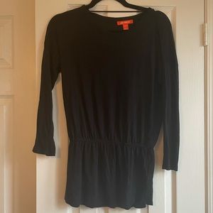 2 for $10 👚 Black top tunic tee